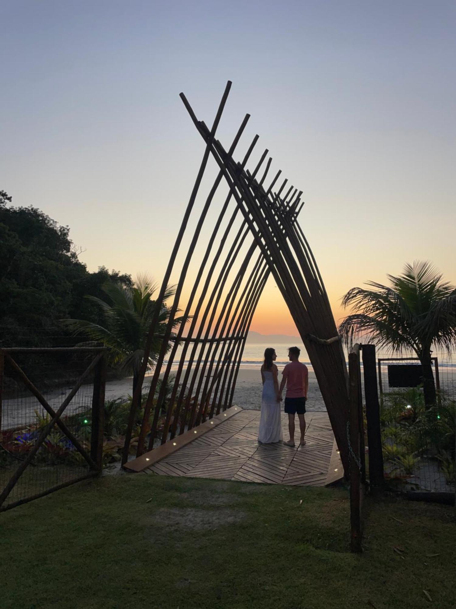 Pousada Cantinho Da Praia Parati Esterno foto